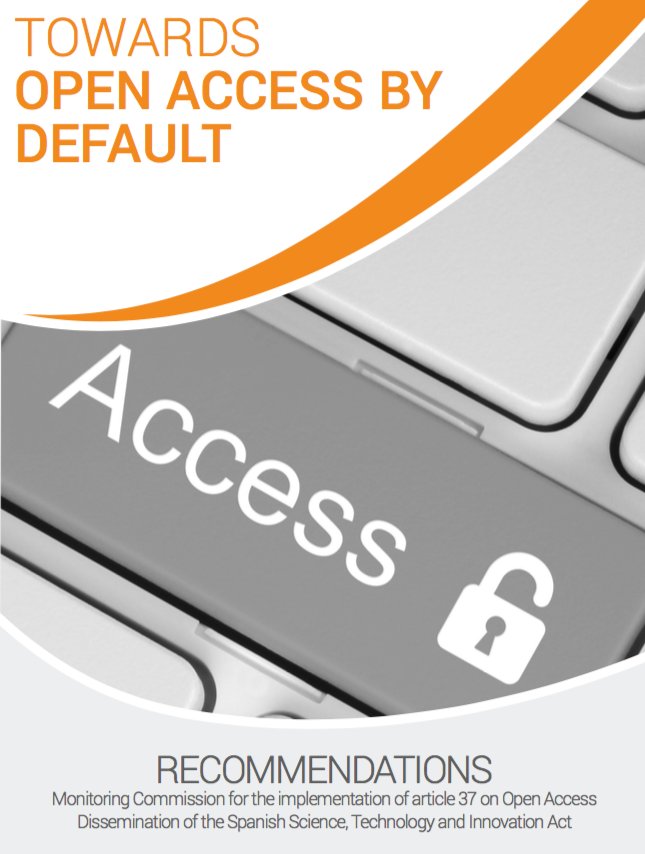 diffundit's tweet image. Hacia un acceso abierto por defecto recolecta.fecyt.es/sites/default/…