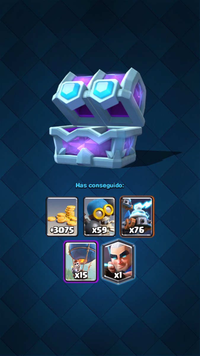 No cumpli el objetivo de las 4600 y aparte me toco un cofre supermalo yo queria al chispitas