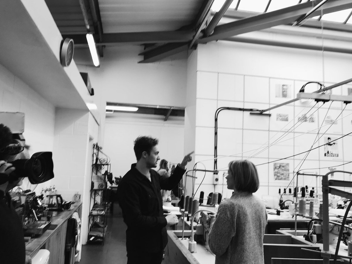 BBC Wales. Filming right now.