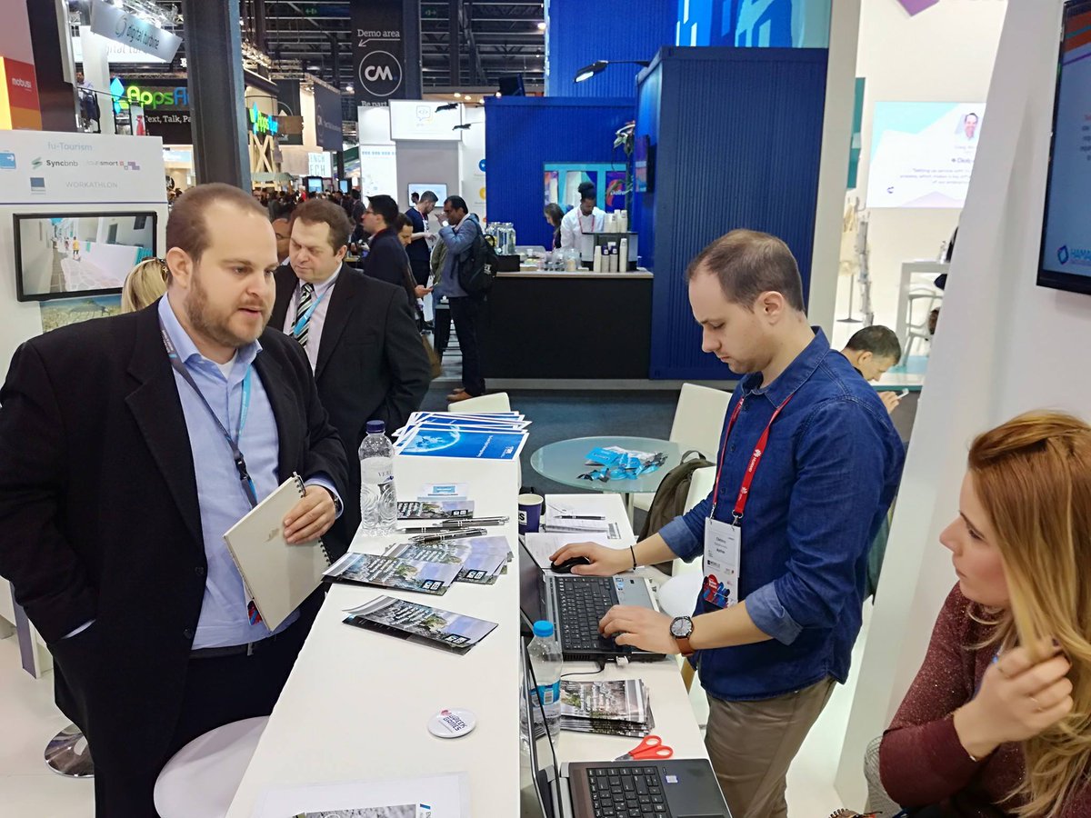 Mobile World Congress​ 2018! 
Find us: Pavilion: Hall 8.1 I49
4YFN STtand: Hall M8 K2
Hellenic Association of Mobile Application Companies (HAMAC)
#GreeceMWC #MWC18 #Greecescalesup
