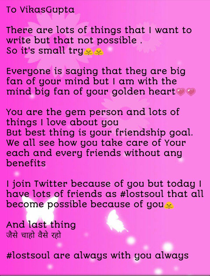 sleepy_moni05's tweet photo. A small message from your big fan
I know it's late but I write from my heart what I feel about you🙏
@lostboy54 You are my inspiration and idol
#MessageForVikas
#VikasGupta https://t.co/IqnqJWHDPU