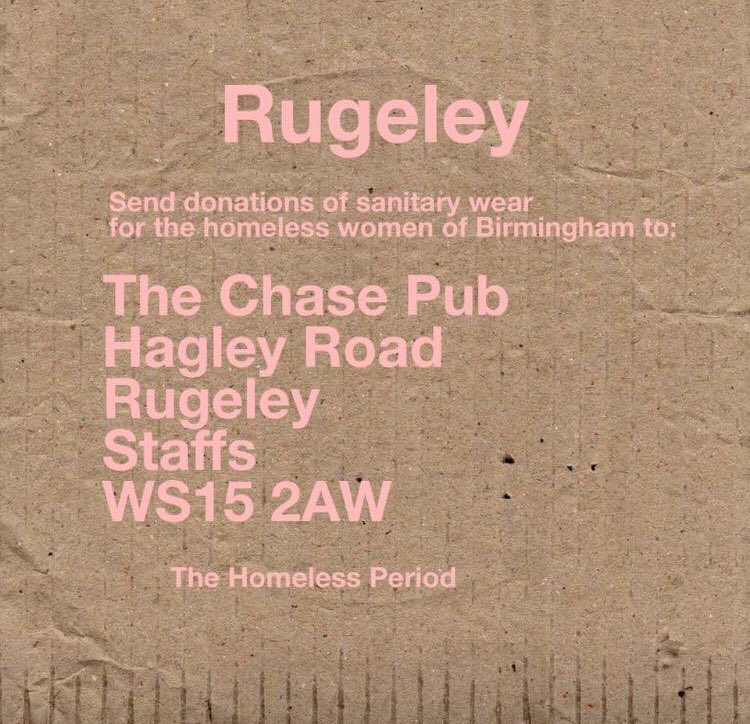 The Homeless Period tweet media