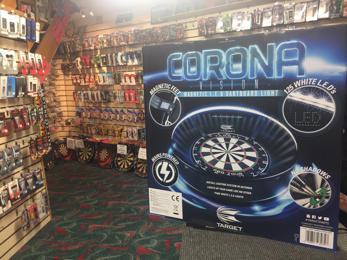 A180DARTS's tweet photo. The fantastic @TargetDarts CORONA #DARTSLIGHT IN STOCK IN THE @A180DARTSHOP & online https://t.co/L1VMOH2w0L https://t.co/Pbd783diDv