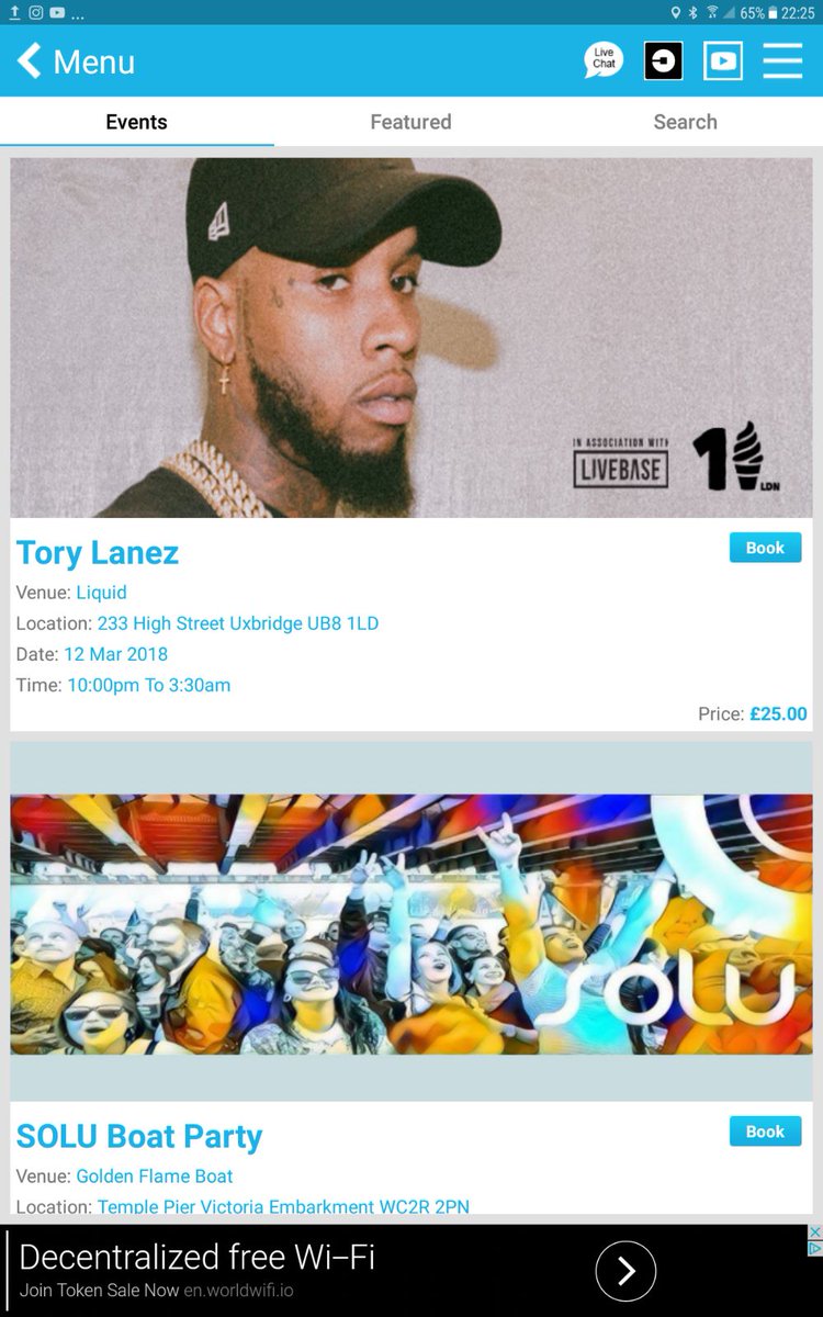 LADIESGOFREE's tweet photo. #ToryLanez live in #London get your tickets now via London Club Nights download the #App for free! https://t.co/pi6kteP61e