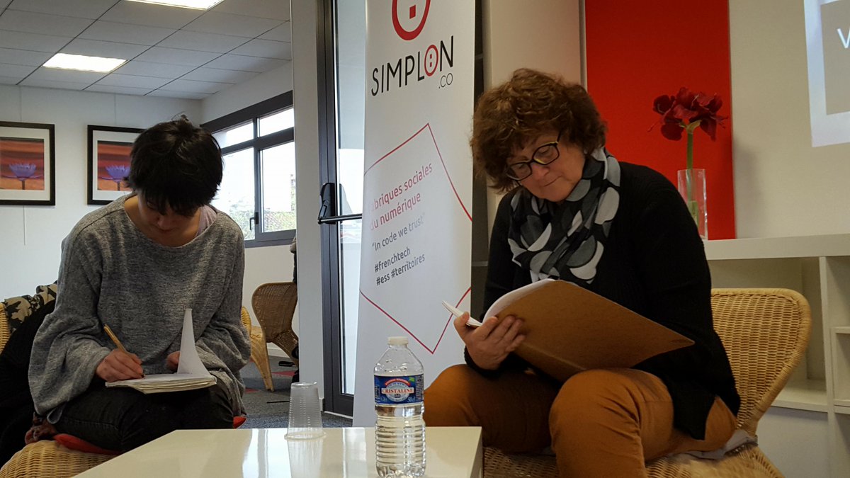 VISIONARI_Lab's tweet image. Bien le bonjour de @TlseMetropole @Toulouse @Occitanie où grâce à @AG2RLAMONDIALE et à la confiance de @simplonco  @Simplon_Occ, les apprenants des fabriques de #rodez #auch #pamiers #saintgaudens #Carcassonne découvrent les ficelles de l'#entrepreneuriat #numérique