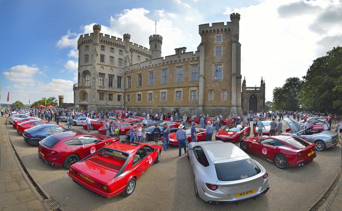 Remembering our 70 Years of Ferrari celebrations from last year at the stunning <a href="/BelvoirCastle/">Belvoir Castle</a> - an incredible day with a huge turnout of Ferraris and fans!

#Ferrari #Nottingham #Cars #Supercars