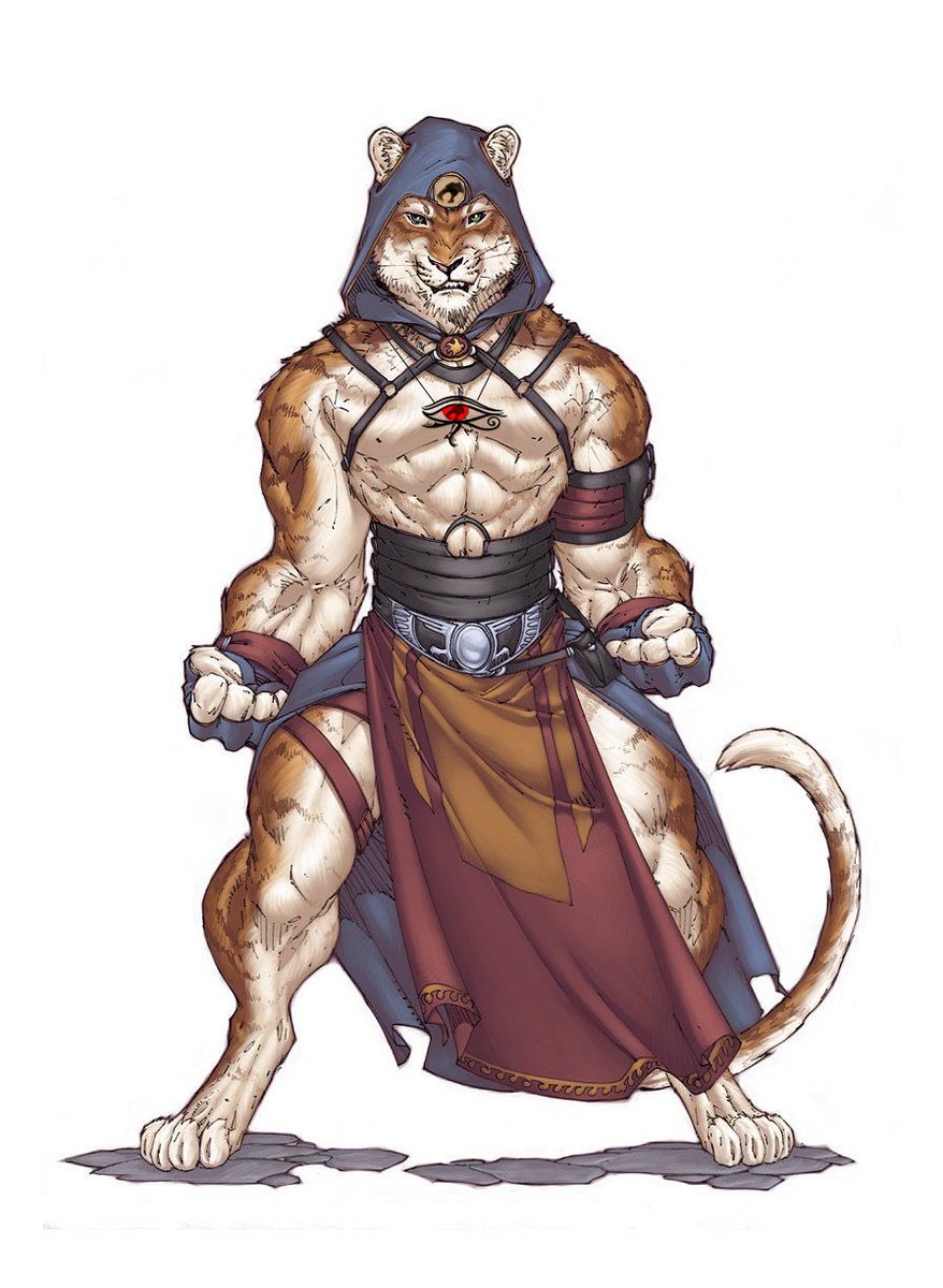 Introducing Munkustrap, a Tabaxi monk played by @Panda_Steve 😼

#munkustrap #tabaxi #monk #dnd #dungeonsanddragons #boardgames #boargaming #dndcharacter #geek #gaming #adventurevisuals #adventure #meow #CatsOfTwitter