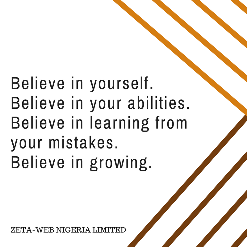 zetawebnigeria's tweet photo. Achieving your goals and aspirations starts with believing in yourself.
Don't give up on yourself, move forward.

-
#mondaymotivation #MondayMotivation  #Monday  #MorningRush  #goodmorning  #GoodThingsForLife #positivethoughts #believeinyourself #ZetaWeb https://t.co/FWufABGmgT
