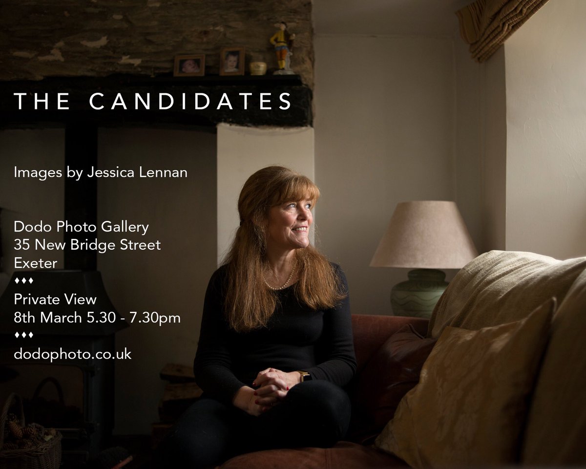 New exhibition opening this Thursday 8th March, 5.30 -
7.30pm <a href="/DodoPhoto/">Dodo Photo</a>! Celebrate International Women's Day with us and 'The Candidates' by <a href="/JessicaLennan/">Jessica Lennan</a>.