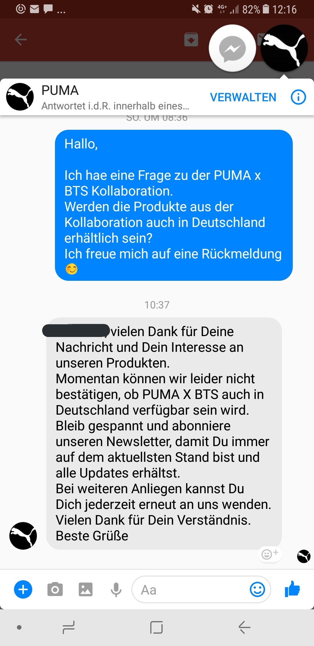 Puma bts clearance deutschland