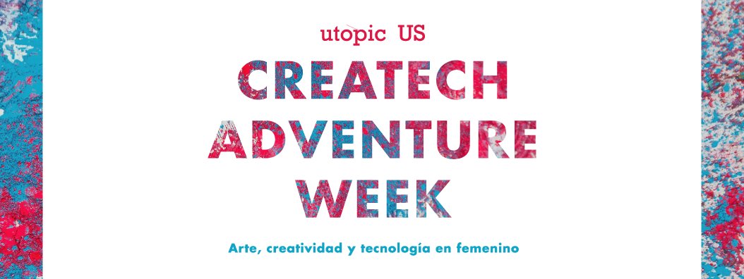 utopic_us's tweet photo. 💫 ¡Ha llegado el momento! 💫 Arrancamos la #CreatechAdventureWeek Arte, tecnología y creatividad en femenino. Hoy celebramos "Cumpleaños en el bloque" y seguiremos toda la semana con charlas y talleres. Entra en e inscríbete 👉✍️ https://t.co/MJtiexMyrn ¡no te quedes fuera! https://t.co/ypQRMD0akI
