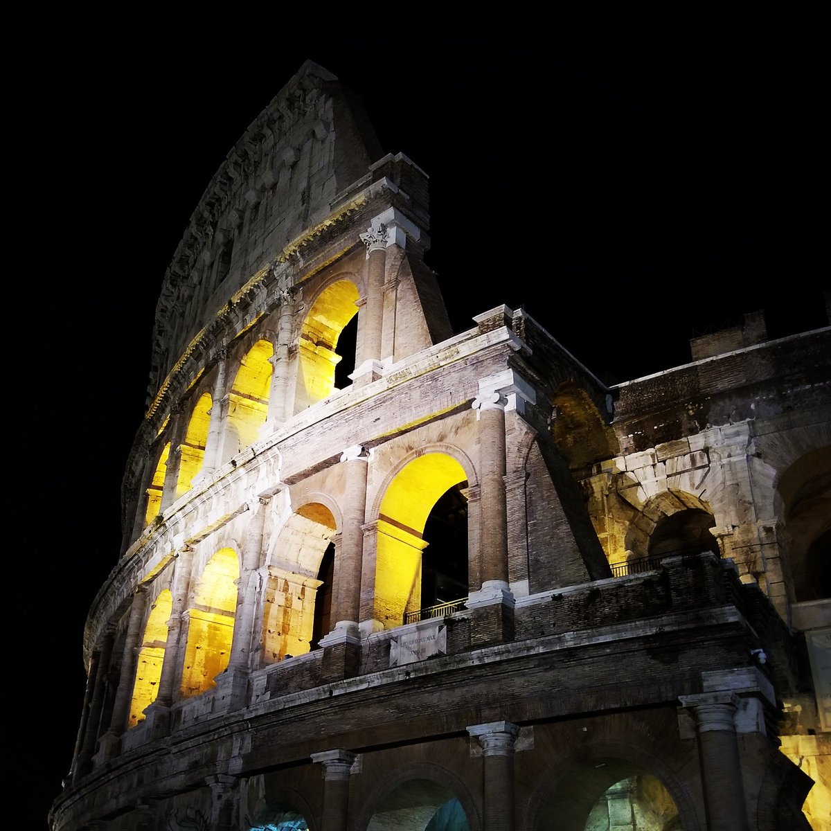 Colosseum is even more beautiful at night. #visititalia #visitrome #travel #TravelPhotography
