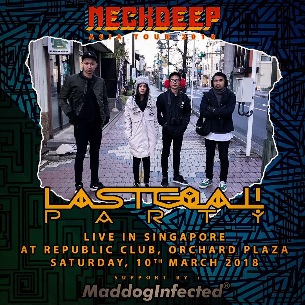 Will coming to Singapore this Saturday for <a href="/NeckDeepUK/">Neck Deep</a> Asia Tour 2018.