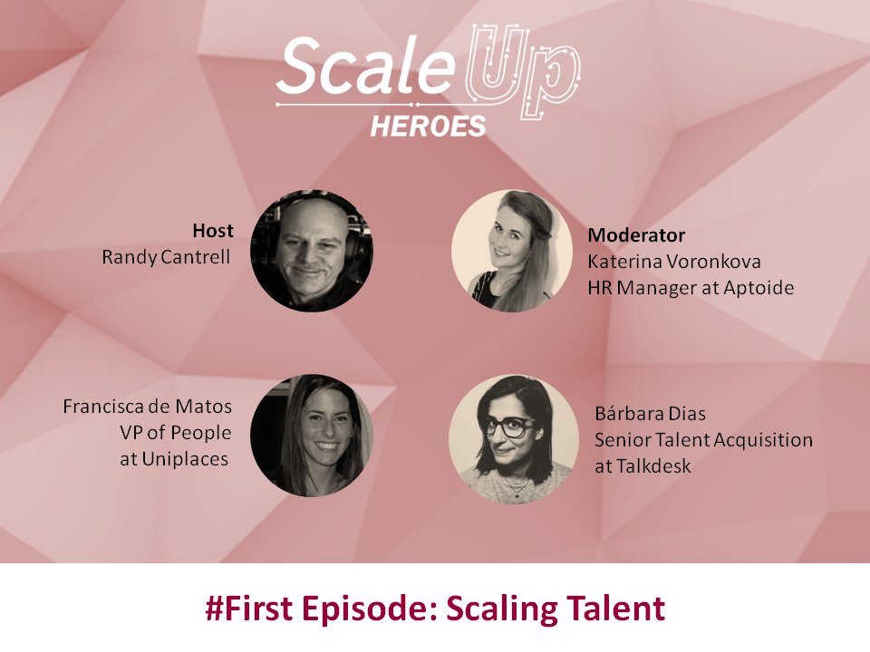 scaleup_valley's tweet image. Today we are launching the first European scaleup live show with @Aptoide, @Talkdesk and @Uniplaces. 
Meet us at 5:30pm Lisbon time at our facebook page.