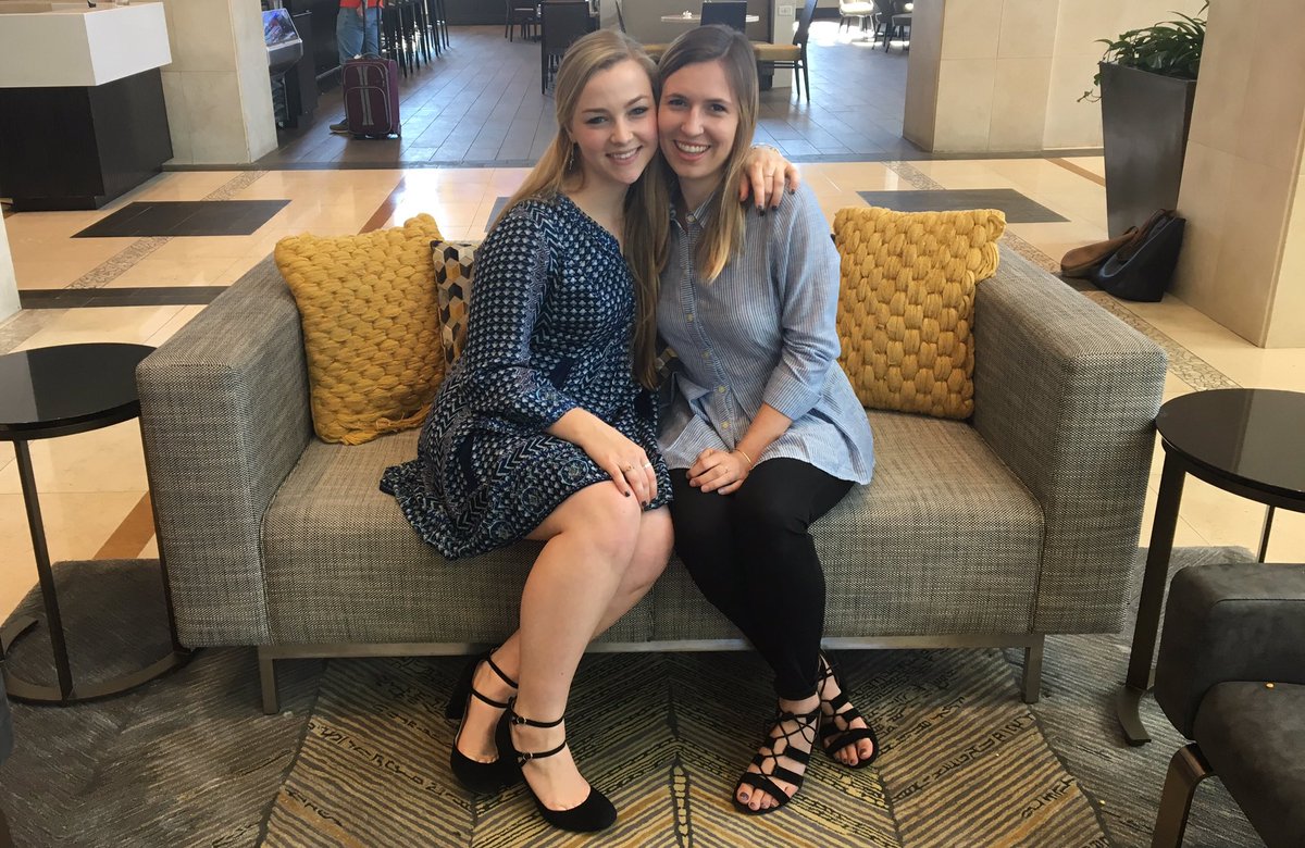 afmccorkle's tweet photo. Massive thank you to our mentors @lhuber01 and @ElonIndia who got us to #SECSOR2018! We are so lucky to be @ElonRelS majors at @elonuniversity! #religionmatters #mentoringmatters @anya_fredsell https://t.co/FVA8JvcYjv