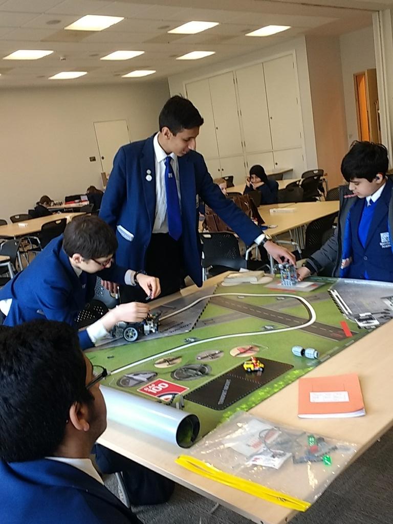 McrAcademy's tweet image. Good luck to our Year 8 students who are competing in the Tomorrow's Engineers EEP Robotics Challenge at Astra Zeneca @AlderleyPark today @Tomorrows_Eng #TERobotics
