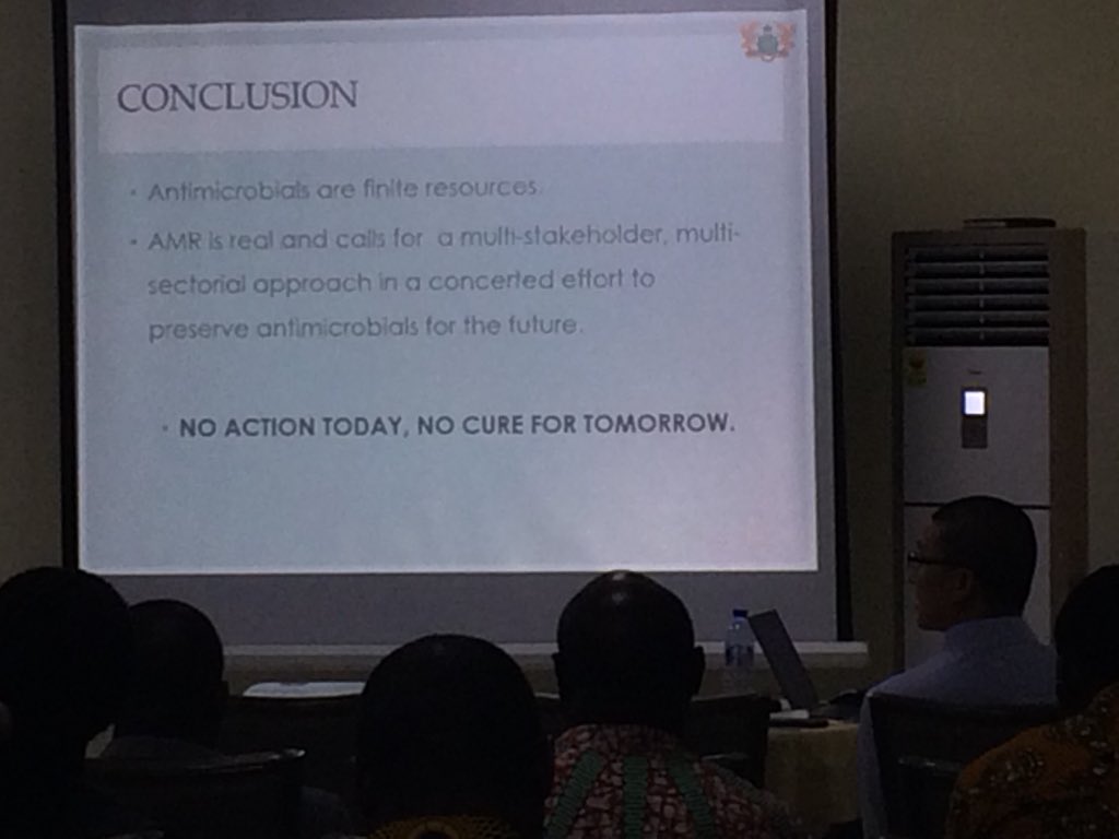 ‘No action today, no cure tomorrow ‘ Martha Gyansa-Lutterodt echoes the interdisciplinary collaborative spirit of the #Global-NAMRIP2018 joint #AMR conference with #INDEPTHNetwork in Ghana