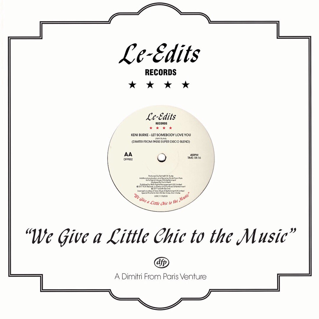 Le-Edits records DFP002 (yeah that’s my label!) is now finally out at your favorite vinyl supplier ! #phyllisshyman #keniburke #getdownwiththephillysound #soproud #dontsleep