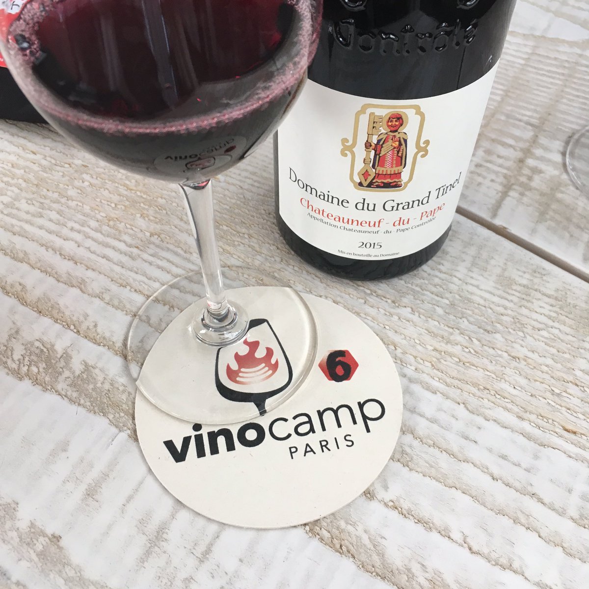 CFV1973's tweet image. Le Club Francais du Vin est à VinoCamp Paris ! #Vinocamp