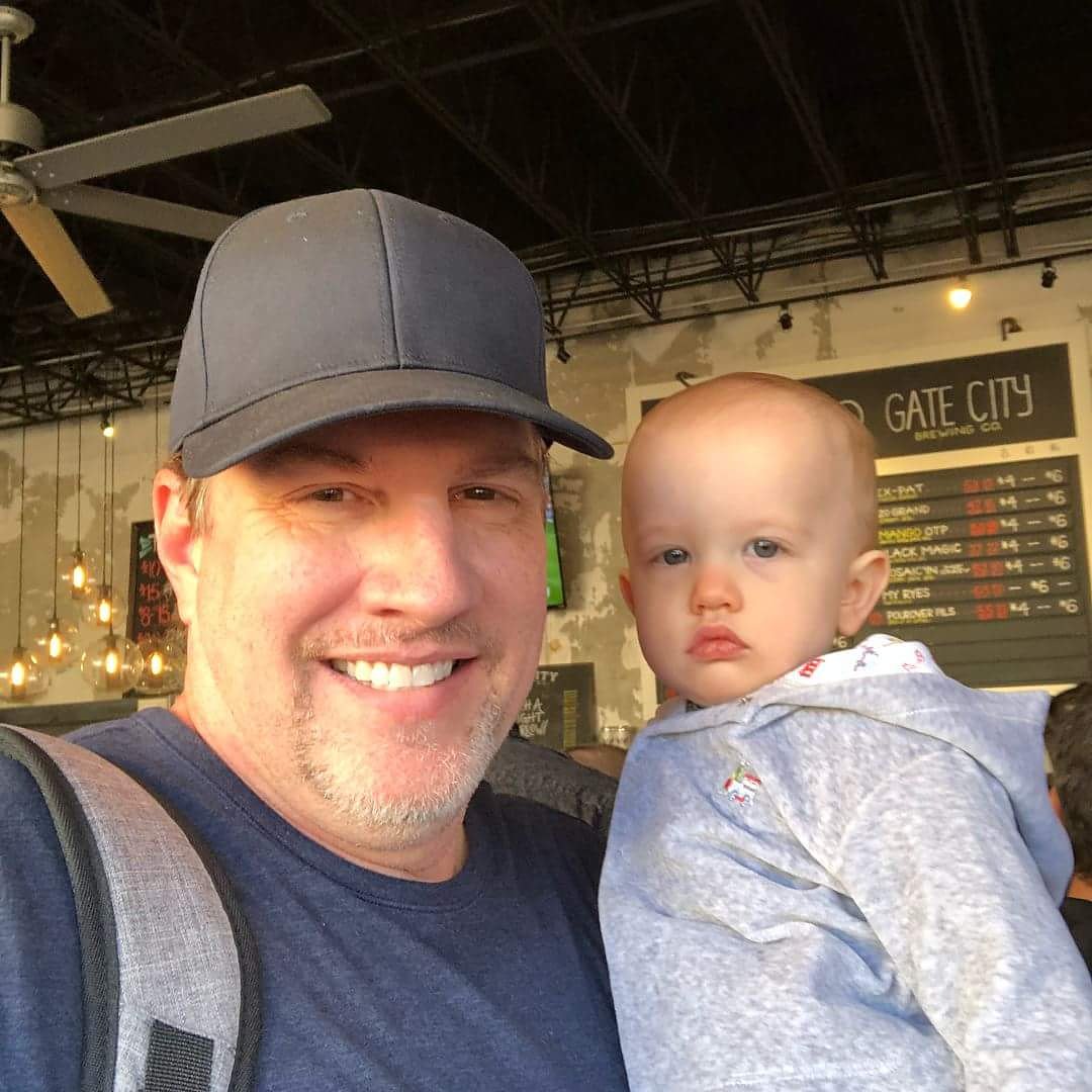 baileysouthside's tweet photo. .@SouthsideSteve brought his baby to a brewery. #WeekendJeopardy https://t.co/uCsGOFTP8E