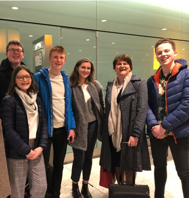 nichildcom's tweet photo. You never know who you’ll meet at the airport, and we made sure @DUPleader got a copy of OurBrexitToo report! https://t.co/QZ7AfzH110  #OurBrexitToo https://t.co/2PLmkhAehR