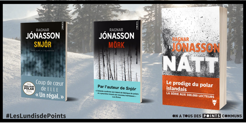 EditionsPoints's tweet photo. RT + Follow les @ed_lamartiniere et @EditionsPoints pour tenter de gagner les 3 premiers tomes de la série à succès du prince du polar islandais ! https://t.co/EW1Ydsfqyg