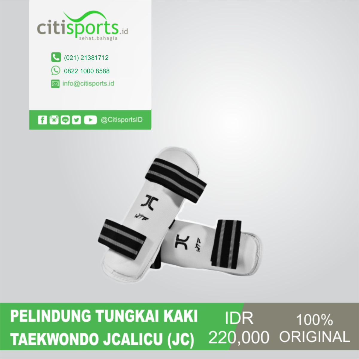 CitisportsID's tweet photo. Salam olahraga !

Pelindung tungkai kaki merek JCLICU. Gunakan protector yang standar PBTI agar tetap aman dan nyaman di pakai pada saat latihan dan pertandingan.

#citisports #olahraga #taekwondoindonesia #taekwondo #tinju #silat #karate #mantap #kerengan #indo https://t.co/D24mrFOwOf