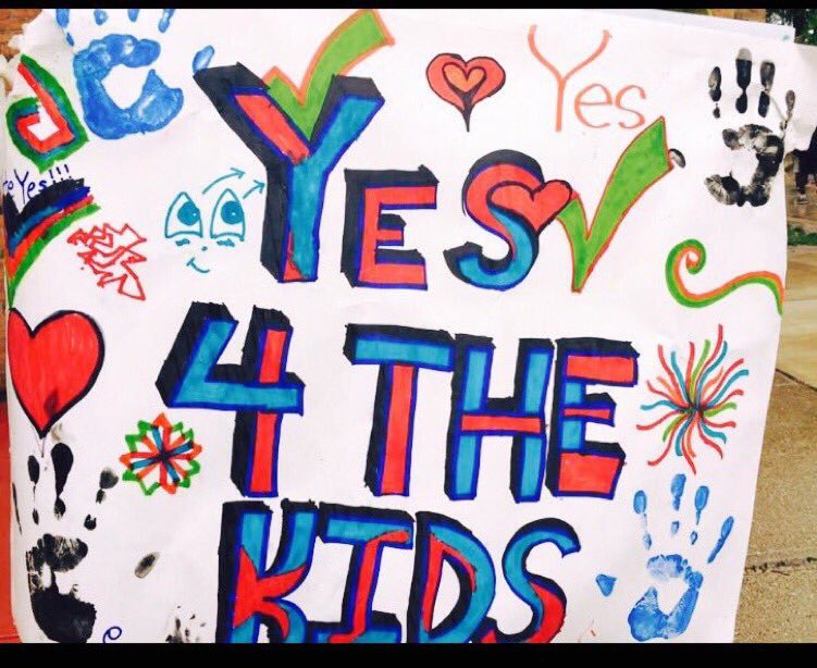 Yes4SB's tweet photo. Get out and vote TOMORROW! Remember last June! Keep outsider-supported, anti-teacher, anti-administration candidates off the school board! Support our teachers and schools ... VOTE!!! https://t.co/PwCaqJe4Zh