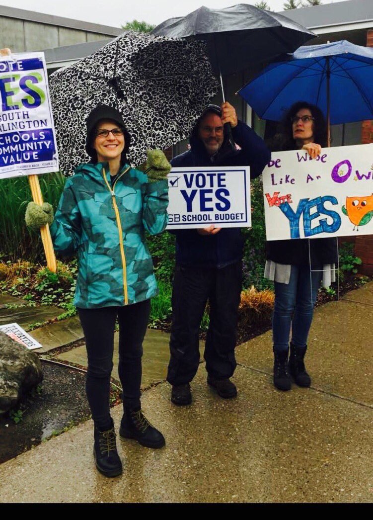 Yes4SB's tweet photo. Get out and vote TOMORROW! Remember last June! Keep outsider-supported, anti-teacher, anti-administration candidates off the school board! Support our teachers and schools ... VOTE!!! https://t.co/PwCaqJe4Zh