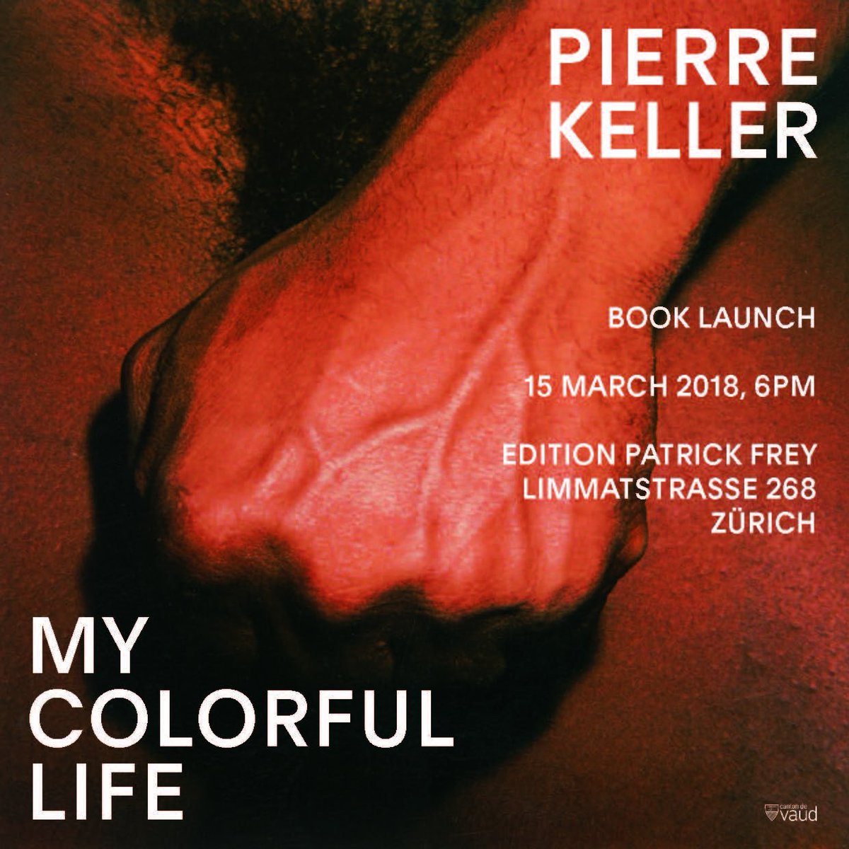 Save the date! Book Launch:
Pierre Keller «My Colourful Life», Thursday, March 15, 6pm, at Edition Patrick Frey, Zürich!
bit.ly/2DLOEbJ