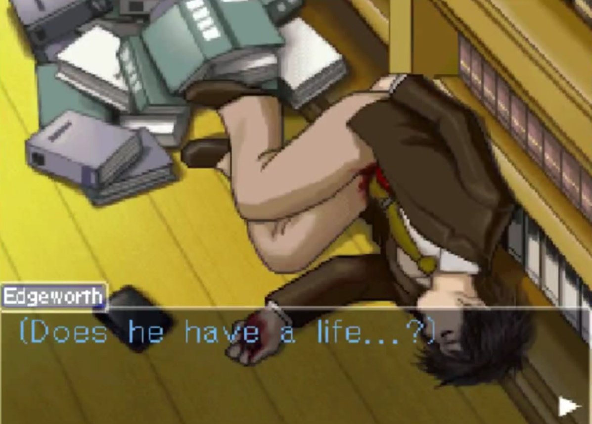 out of context ace attorney (@nocontextace) on Twitter photo 