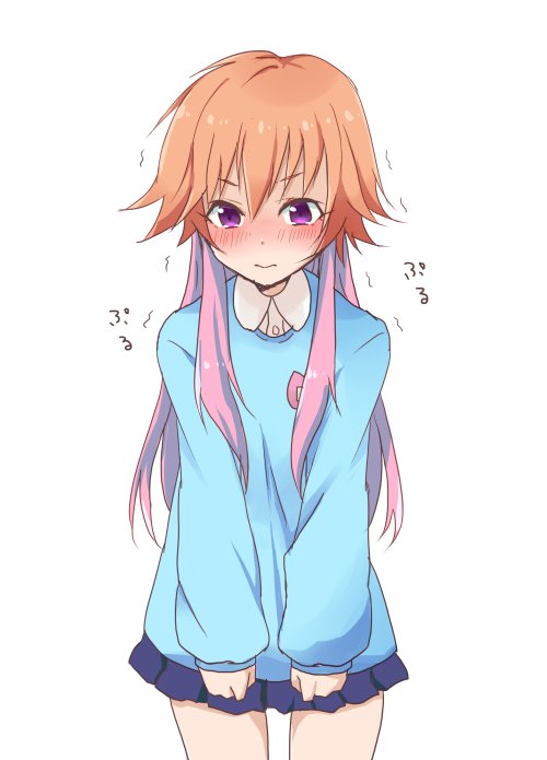 飛鳥にスモック着せた セツナのイラスト