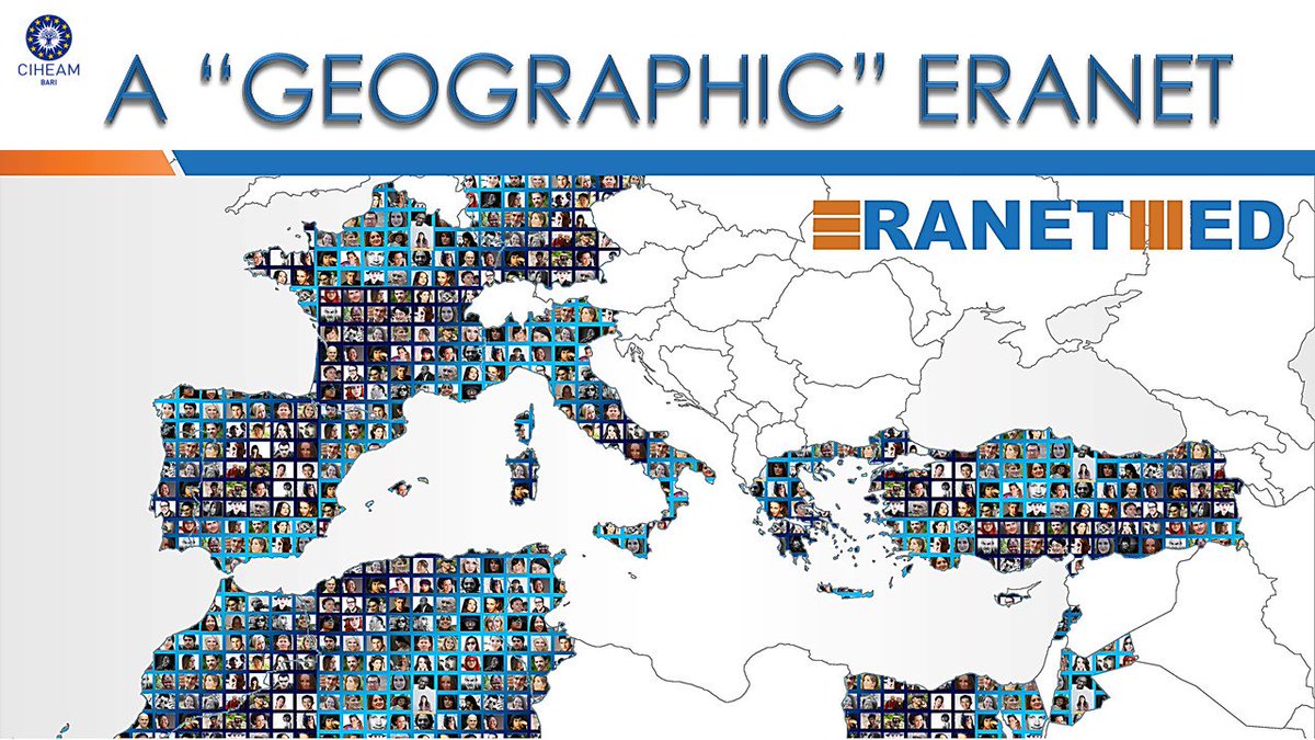 CIHEAMBari's tweet photo. #ERANETMED, funded by the @EU_Commission under the 7th framework programme, has started in 2013 and has been coordinated by @iam_bari. 
#website: https://t.co/HkaHxgzHbZ https://t.co/ovbsdqR9Wr