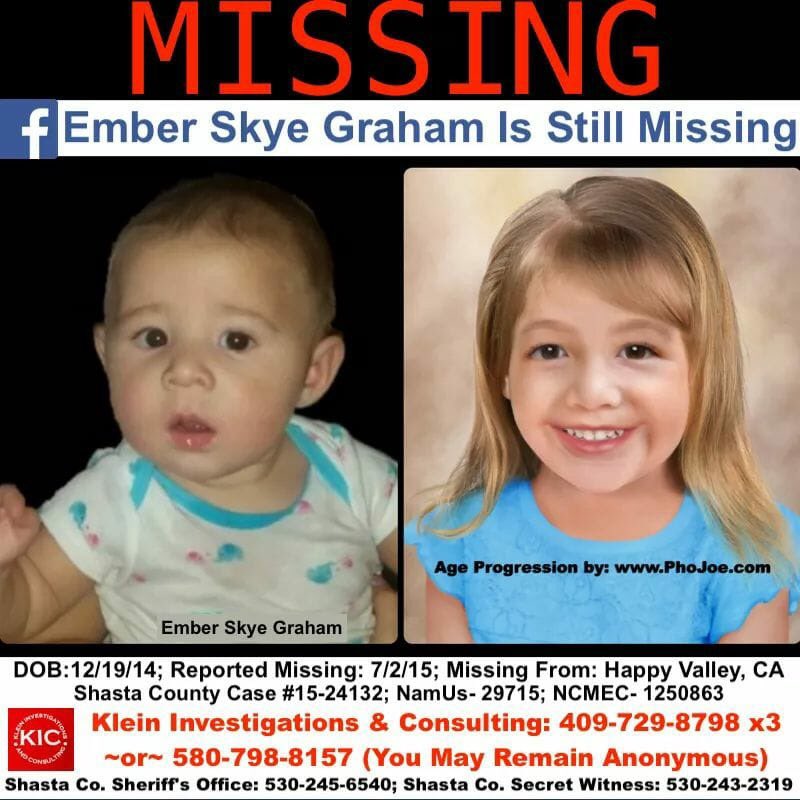 madisonlilly's tweet photo. #Missing #EmberGraham #HappyValley #Redding #ShastaCounty  #California New Age Progression Picture Please RT. #BringHerHome #Love #Hope https://t.co/6qsq3p1wbB