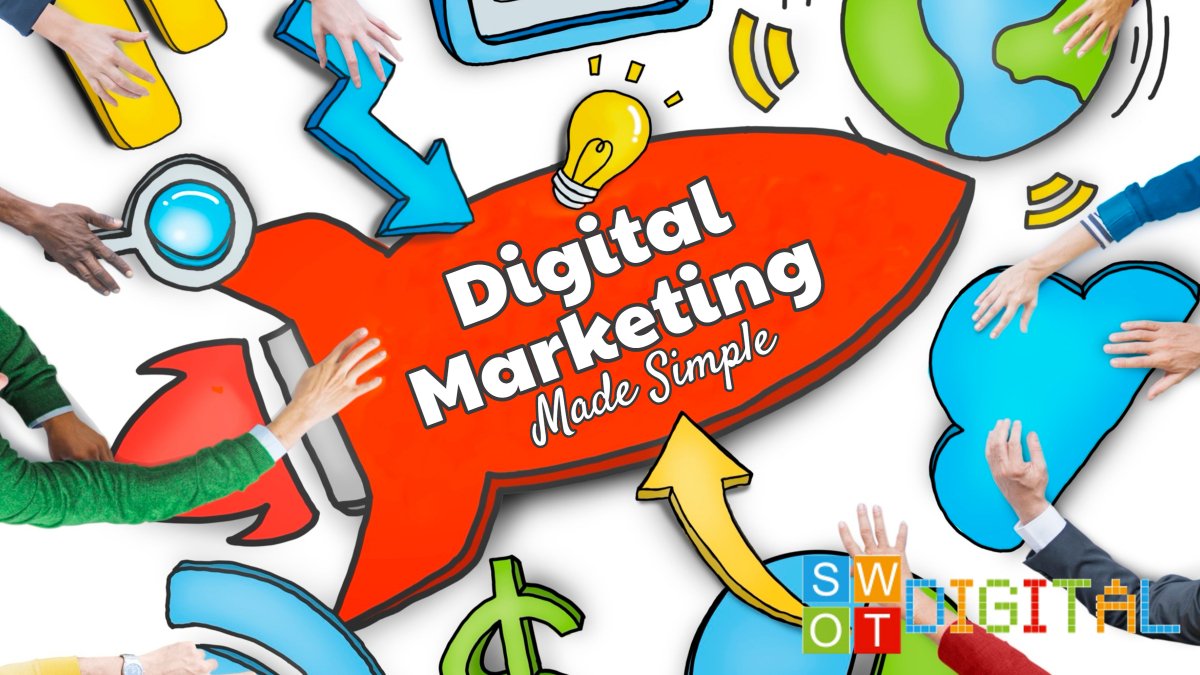 SWOTDigital's tweet photo. Digital Marketing Made Simple - What it is, and how it can help you generate traffic to your website. https://t.co/bDX72Nytry
#DigitalMarketing #SEO #PPC #SWOTDigital https://t.co/0EyxXSjLib