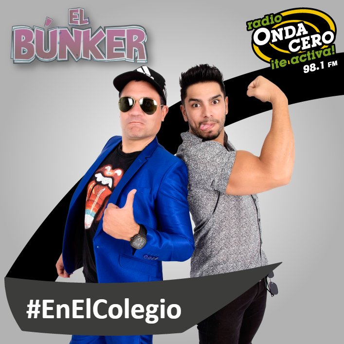 radioondacero's tweet photo. Radio en vivo 🎧 >>> https://t.co/zLJtDMcTfw
Actívate con @rafaelcardozotv y @MathiasBrivio en el Búnker 🤣
Comenta con #EnElColegio 🤓
También puedes mandar tu audio al Whatsapp 954177614 😎 https://t.co/XWEmYzf3Mi