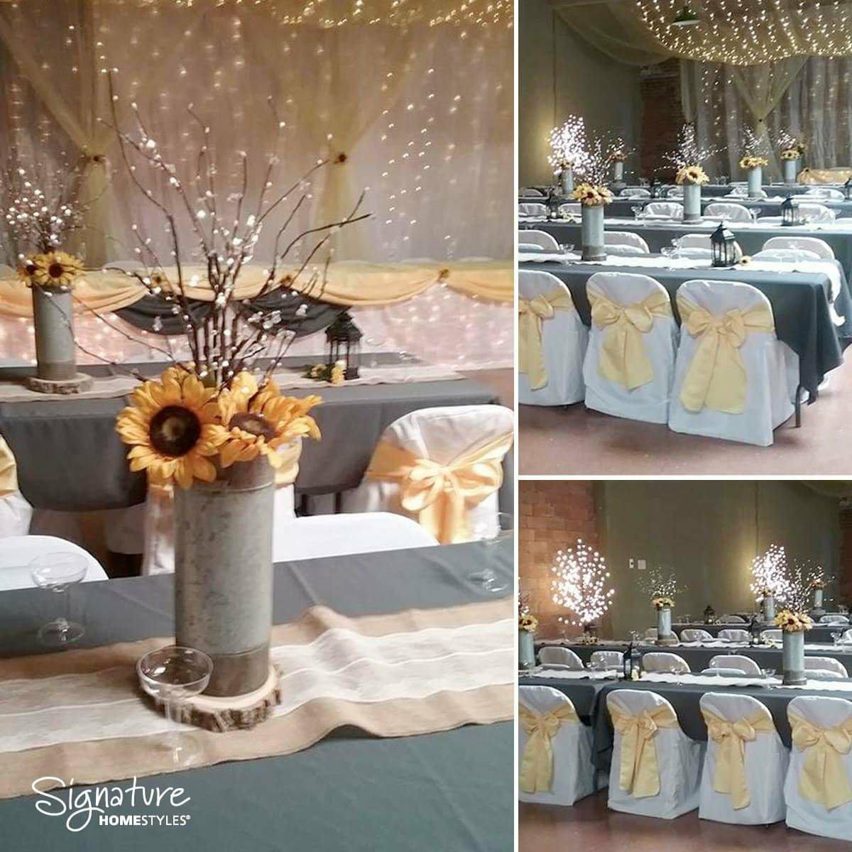 homewithbrandie's tweet photo. Wedding season is upon us, rustic or contemporary, I got ya covered! RT if your wedding is in need of some unique decor! #rusticwedding #traditionalwedding #homedecor #2018weddingseason #SignatureHomeStyles https://t.co/9faCCOBQLF