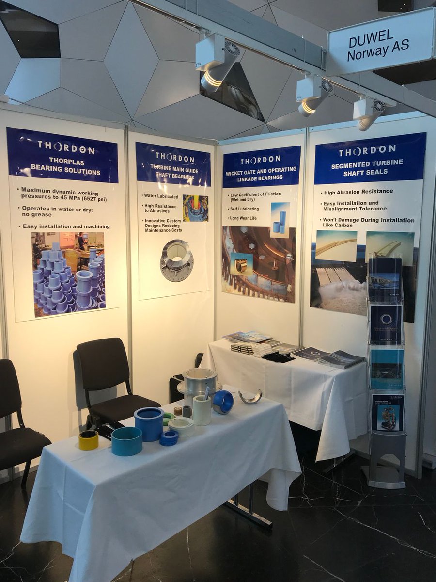 DuwelGroup's tweet photo. Duwel Norway AS at PTK 2018 in Trondheim. Come visit us in booth 19 if you're interested in environmental solutions 😃👌#Thordon #Duwel #PTK https://t.co/1Yobd1bJiy