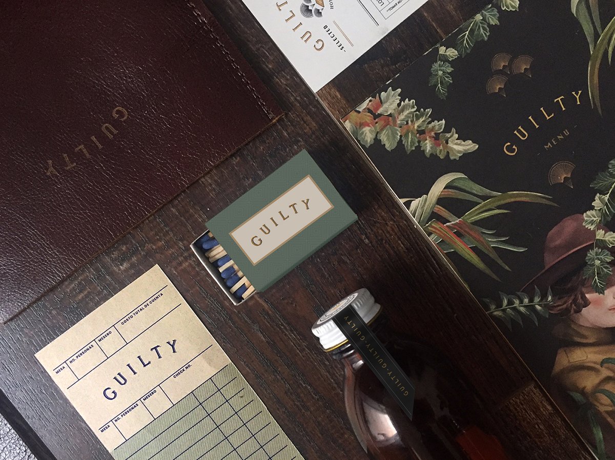 adam_james_hill's tweet photo. It's always nice to see something different, look at @WeAreGuiltyGdl 's branding work! #standout #menu #creativehill https://t.co/3RZEkBWPa0
