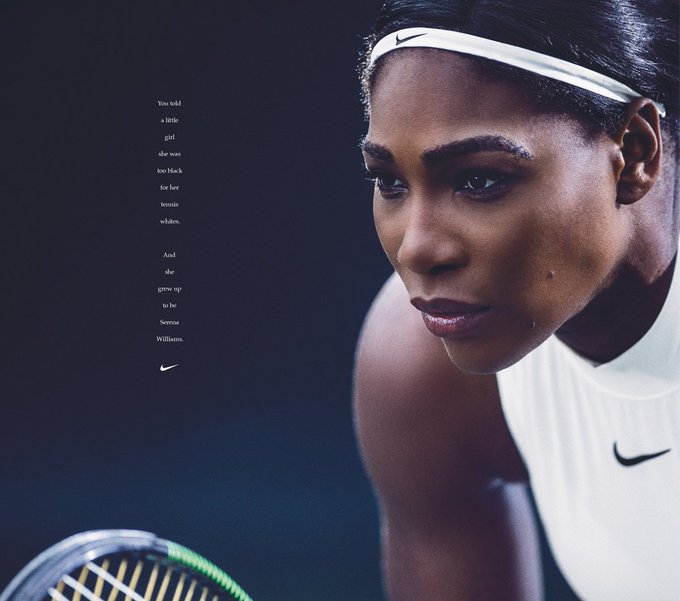 guerra burlarse de Turismo Serena Williams offers powerful message in Nike commercial during the  Oscars - The Washington Post