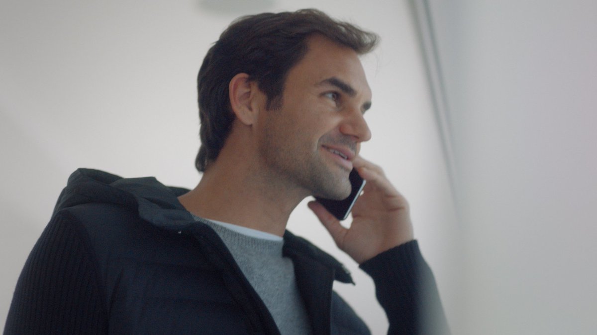 storiesfilms's tweet photo. @rogerfederer für Sunrise ab heute OnAir. Super Zusammenarbeit - super Projekt. https://t.co/iAhUze7Oyz