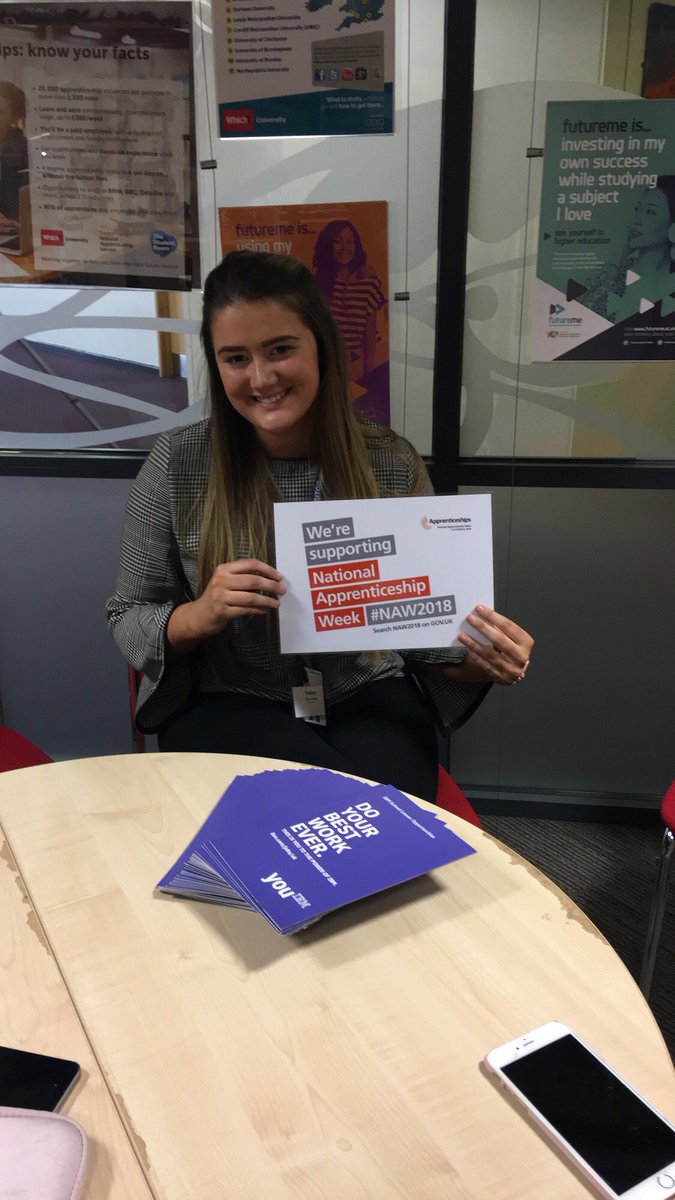 hwillsheribm's tweet photo. Excited to be at Macmillan College today, spreading the word about apprenticeships into the North!!! #NAW2018 #apprenticeships #ApprenticeshipWeek https://t.co/s8fvrhCYZF