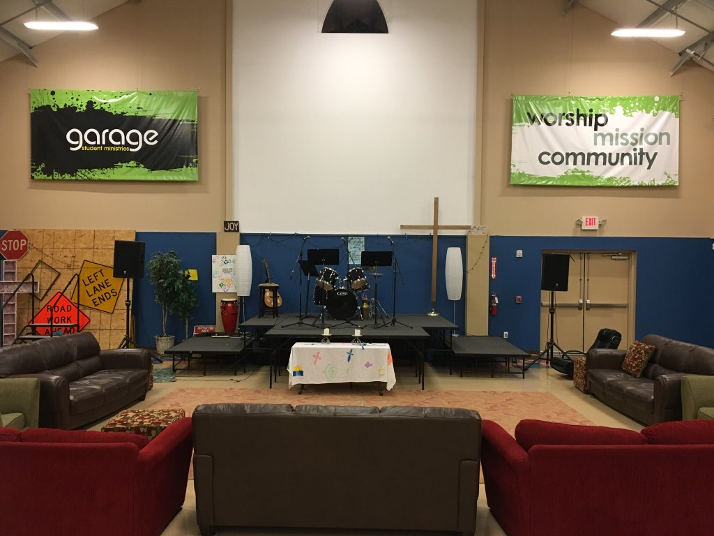 GSM_Students's tweet photo. Youth Group tonight at the Garage! Come and join other Mid-High and Sr. High CCE students for fellowship, games, worship, and prayer. ALL are welcome!

Mid-High 5:00-5:45
Worship 5:50-6:35
Sr. High 6:45-7:30 https://t.co/CtSgHcSjWF