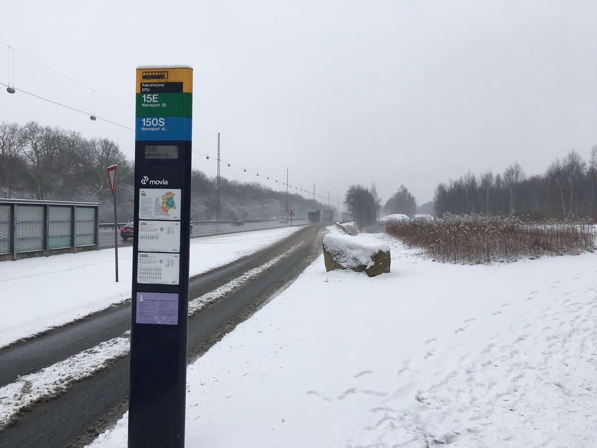 EvolvedBiofilm's tweet photo. It is a lovely day to get inside Copenhagen and listen to the lecture of @saramitri 

(except the bus struggling with the snow at each and every stops)
#snowinDenmark https://t.co/lRxAAPilQL