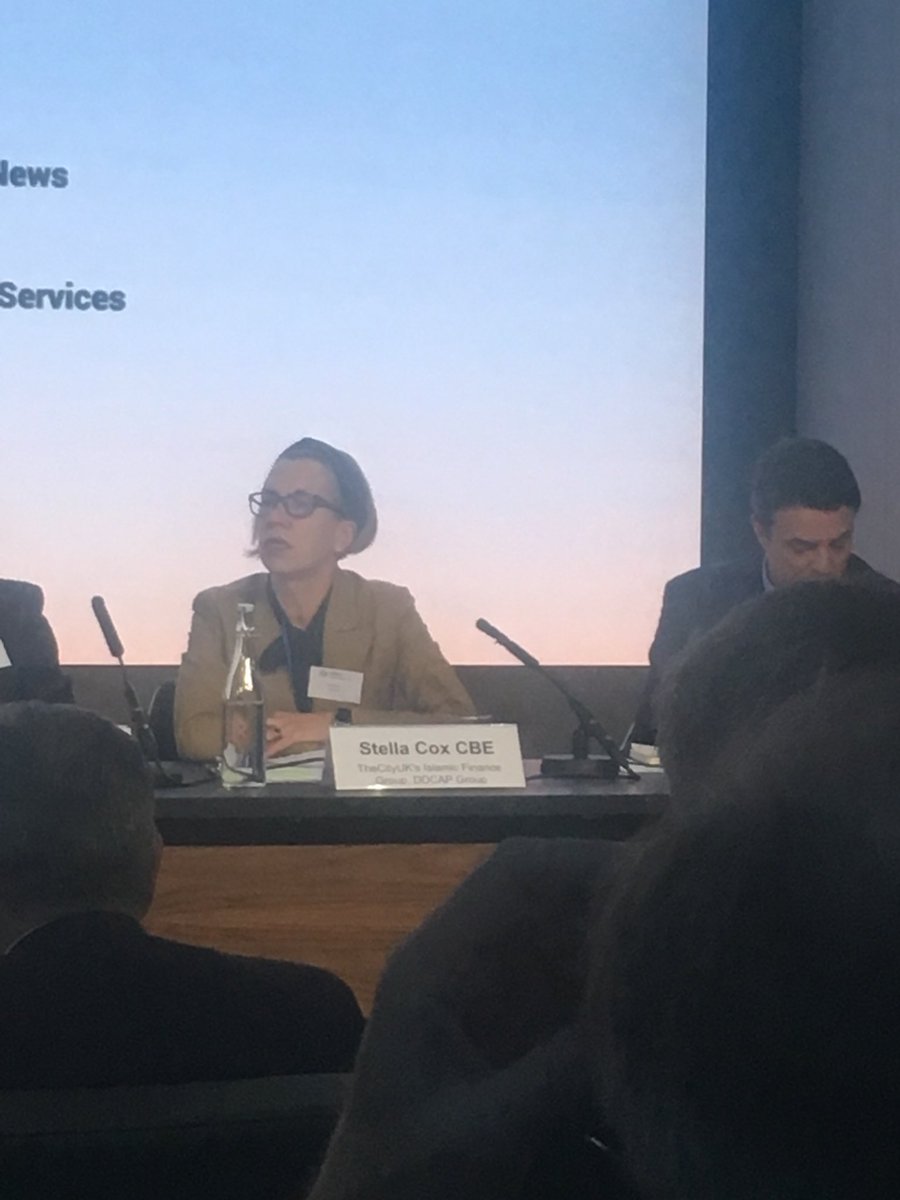 Nyra_Mah's tweet image. Britain: A Launchpad for Islamic Investment Opportunities Across the World Stella Cox of #DDCAP: Britain has delivered a lot of firsts in #IslamicFinance from the first IF Bank Al-Rayan, to an inaugural Government sukuk #SukukSummit @isdb_group
