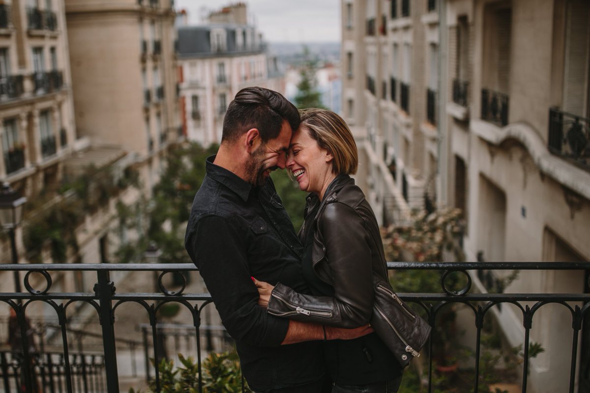 Two beautiful people in a beautiful city <3 #paris #couplephoto