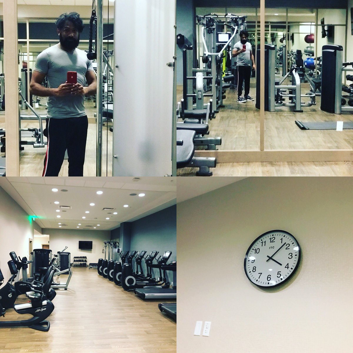 Microspecialist's tweet photo. Not jetlag just normal gym time #fitgoals #healthybody #healthymind #mvpbuzz #mvpsummit #MVPSummit18 #AzureAPEs #Marriott #Bellevue https://t.co/wWQ6kxQ4Fg