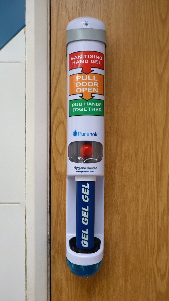 FostersBakery's tweet image. To prevent the spread of germs all our toilets are fitted with @PureHold hand sanitising door handles