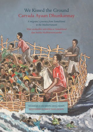 RVInews's tweet photo. Carrada Ayaan Dhunkannay (We Kissed the Ground) Audiobook on a Somali migrant's attempt to reach Europe now available from @RVInews &amp; @HargeysaCC https://t.co/Ijby68WeYf https://t.co/bprgxXShMU