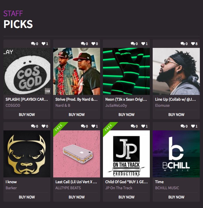 This week's Staff Picks! <a href="/_cosgod/">El Musico</a> @Nard_and_B <a href="/JusaMelody/">тзк</a> <a href="/Elomusemovement/">Elomuse</a> @beatsbybarker <a href="/ALLTYPEBEATS/">ALLTYPE BEATS</a> <a href="/BCHILLbeatz/">BCHILL MUSIC</a> Jp On Tha track. Let's goooo 🚀🚀🚀 airbit.com